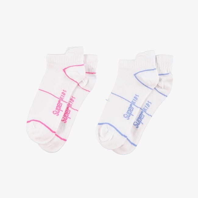  UNITED4 Classic 2li Çocuk Beyaz Çorap