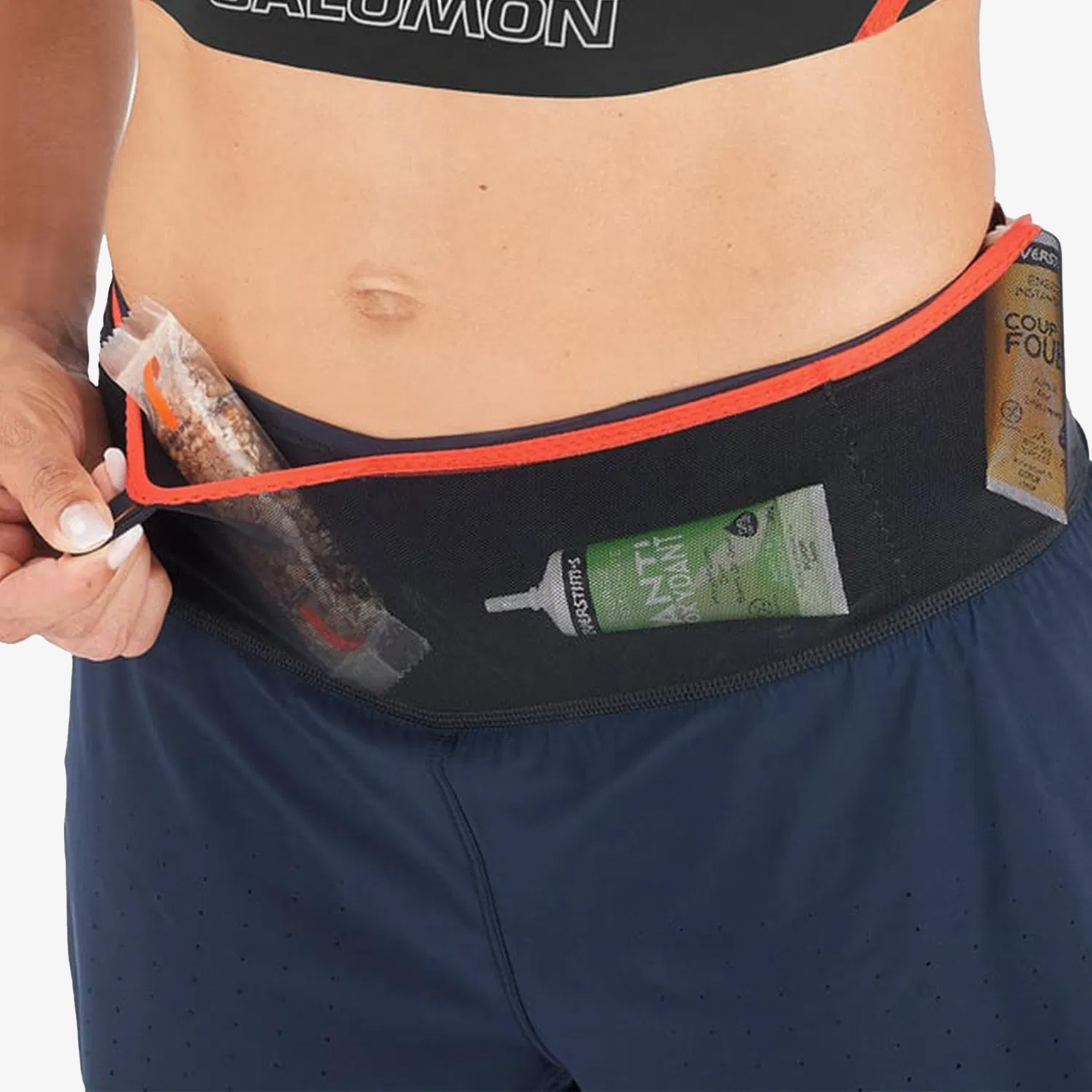 Salomon S/LAB Ultra 2IN1 Kadın Lacivert Koşu Şortu