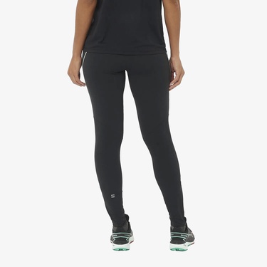  Salomon Sense Stow Tights Kadın Siyah Koşu Taytı