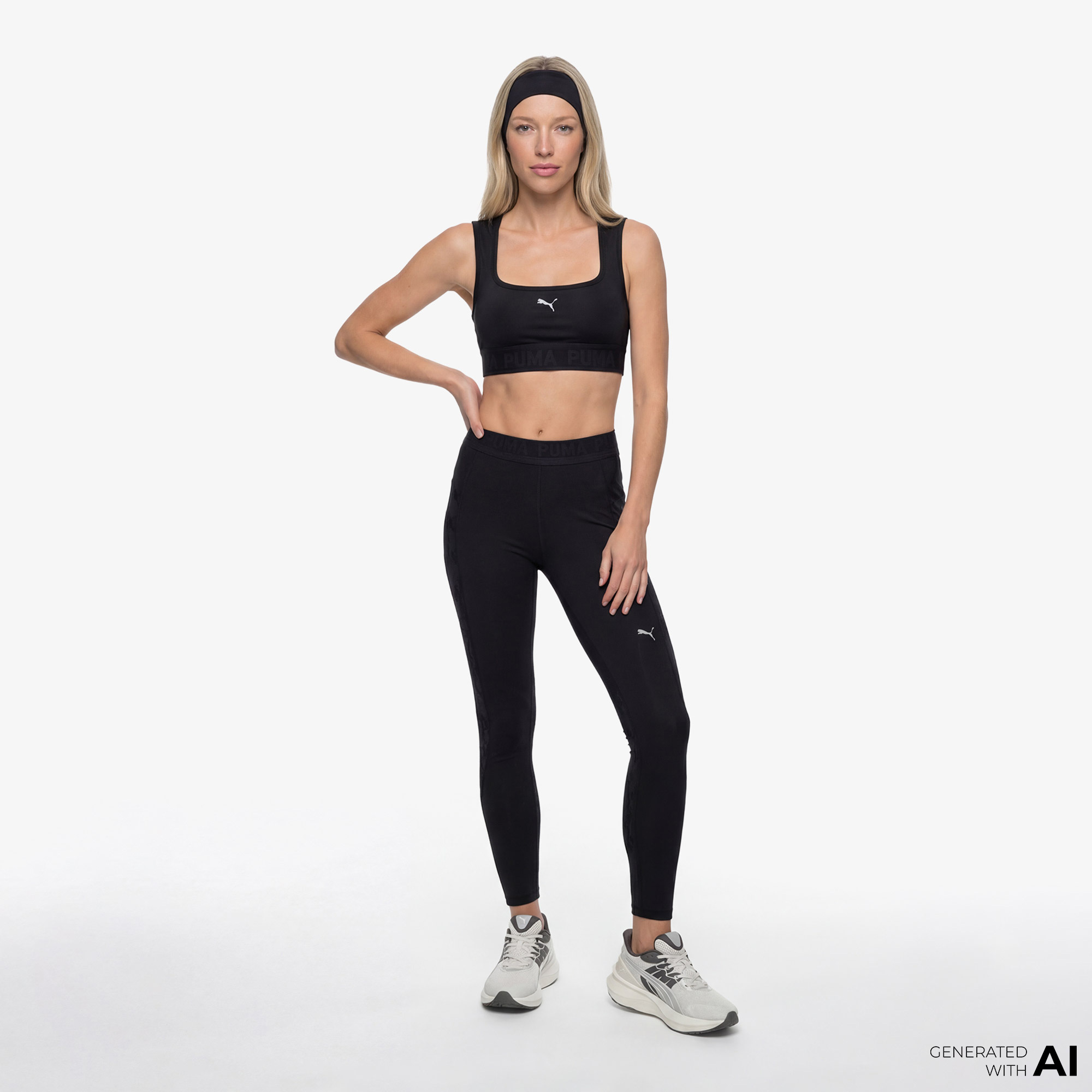 Puma Tad Essential Hw 7-8 Kadın Siyah Antrenman Taytı