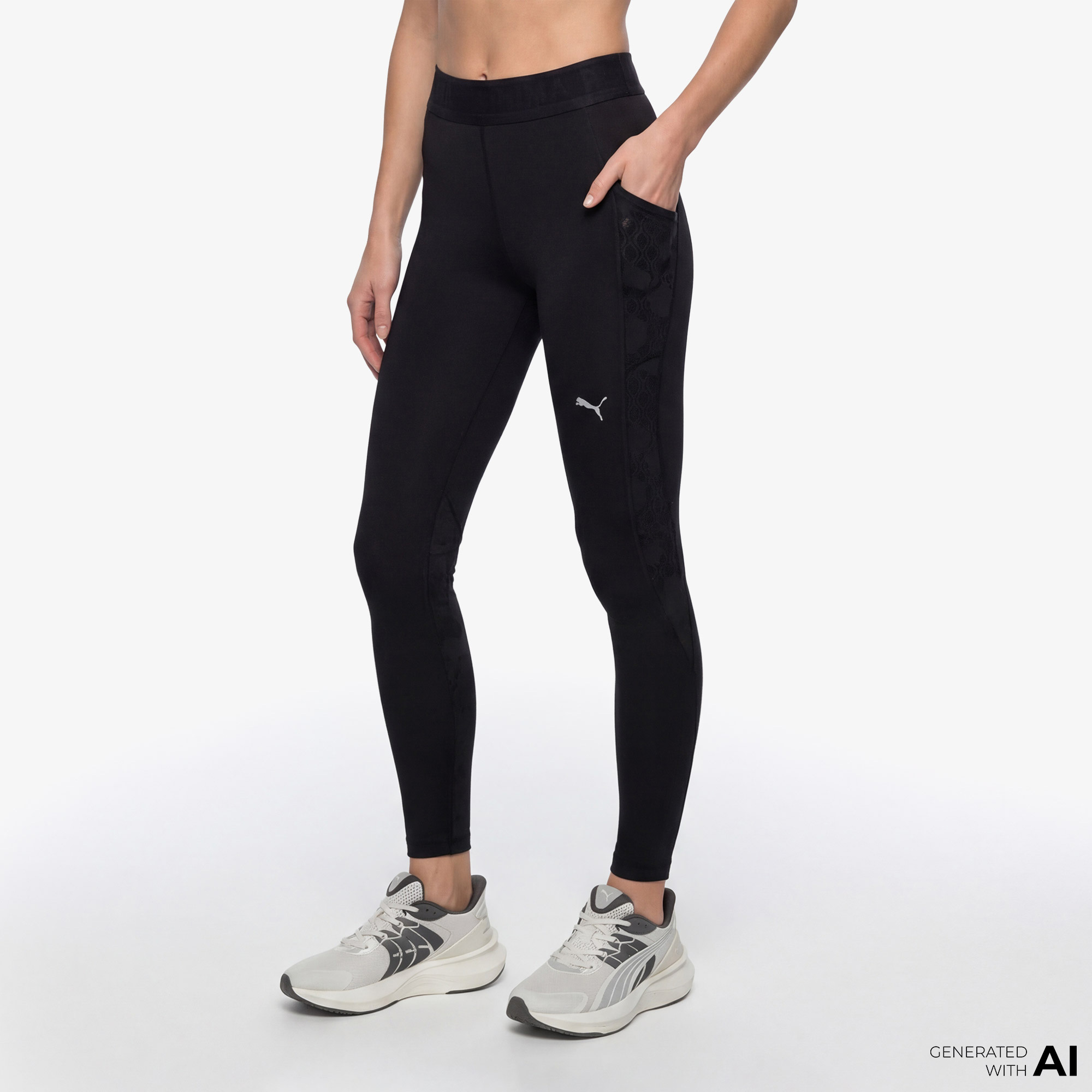 Puma Tad Essential Hw 7-8 Kadın Siyah Antrenman Taytı