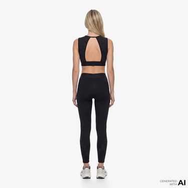  Puma Tad Essential Hw 7-8 Kadın Siyah Antrenman Taytı