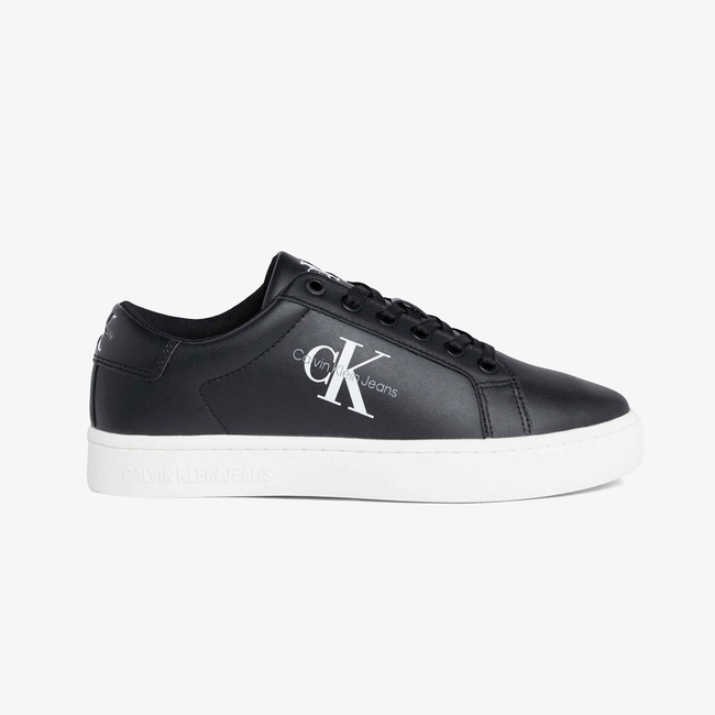  Calvin Klein Jeans Classic Cupsole Laceup Kadın Siyah Sneaker