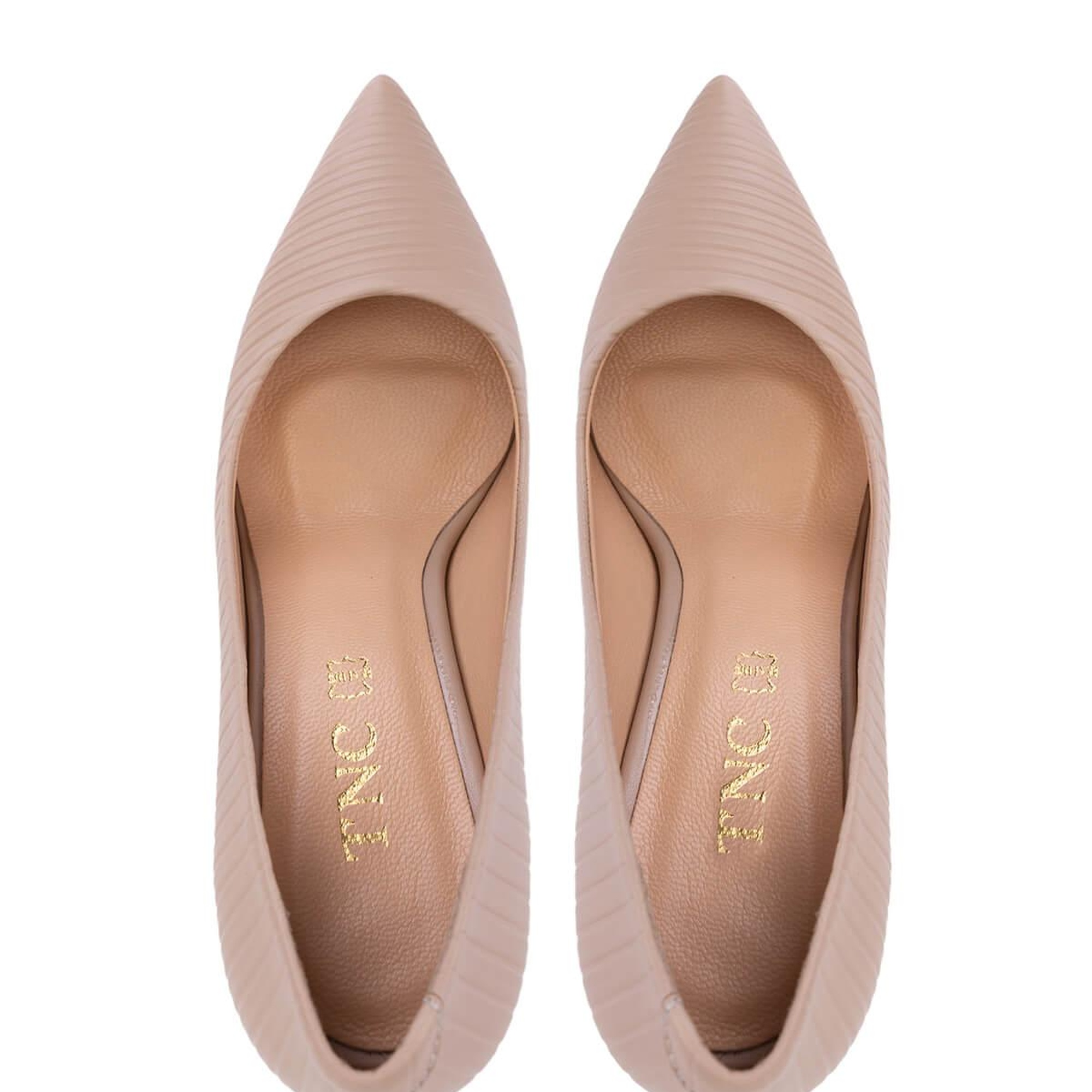 Tamer Tanca Kadın Hakiki Deri Vizon Stiletto Ayakkabı