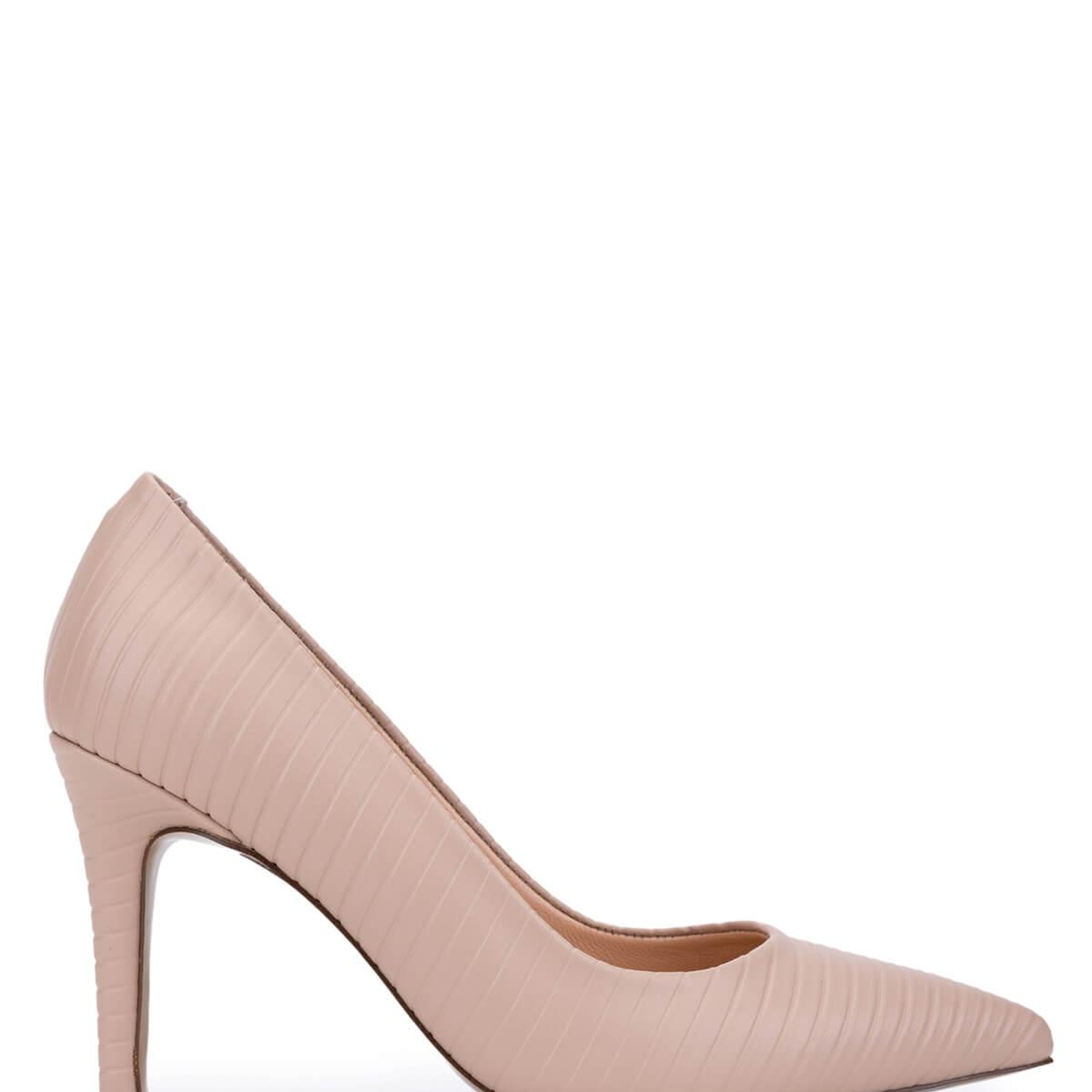 Tamer Tanca Kadın Hakiki Deri Vizon Stiletto Ayakkabı