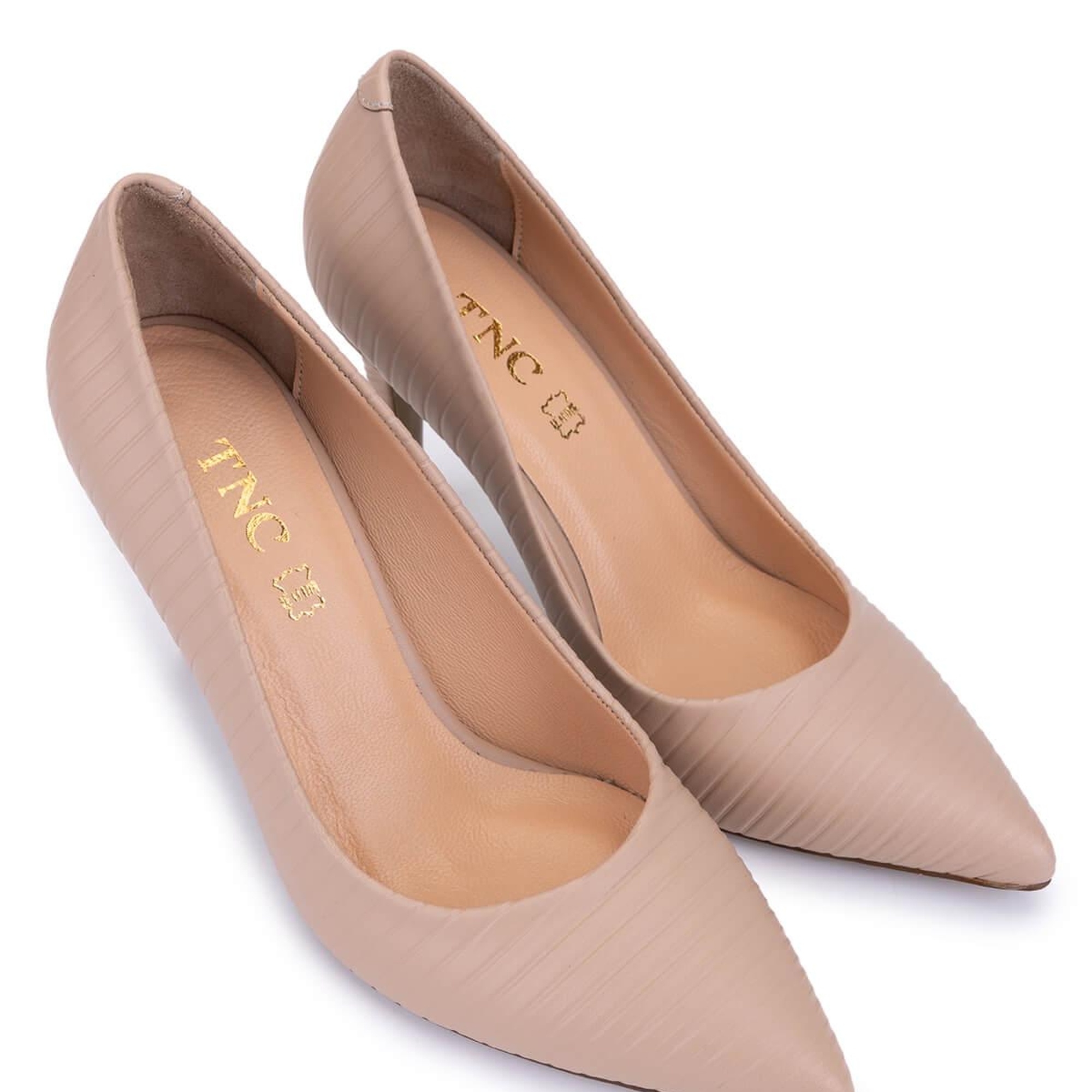 Tamer Tanca Kadın Hakiki Deri Vizon Stiletto Ayakkabı