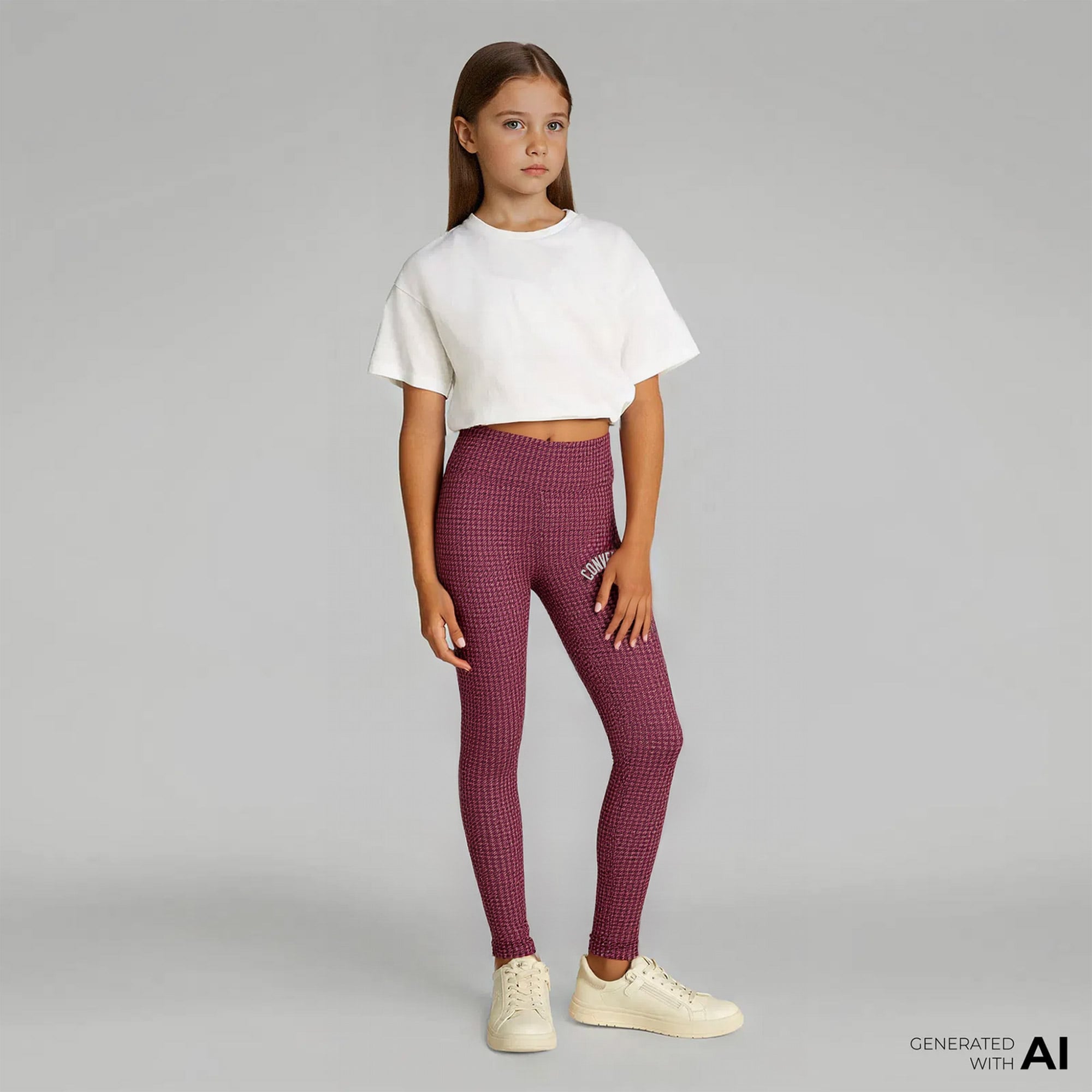  Converse Çocuk Bordo Tayt