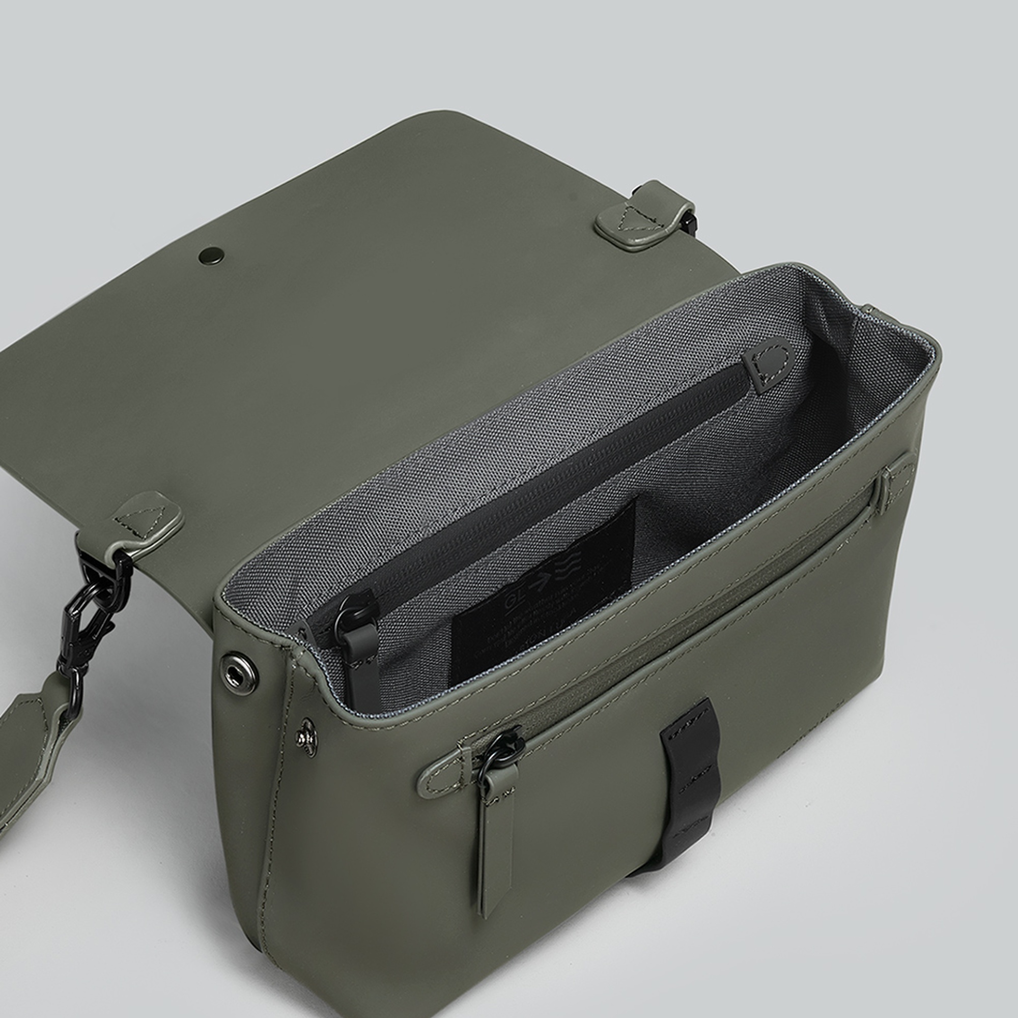 Gaston Luga Spläsh Crossbody Bag - Olive