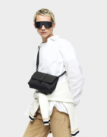  Gaston Luga Spläsh Crossbody Bag - Black