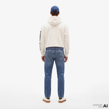  Tommy Hilfiger Core Assortment Erkek Mavi Jean