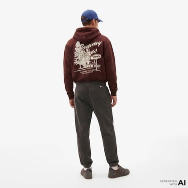  Tommy Hilfiger New Classics Erkek Siyah Eşofman Altı