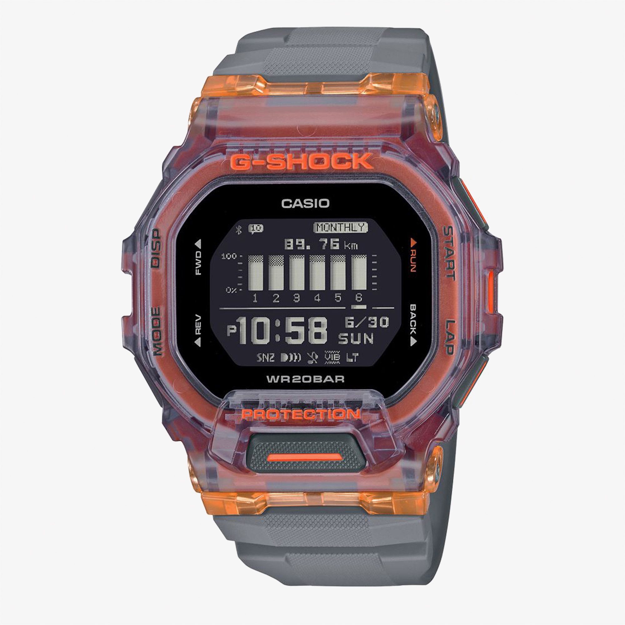 Casio GBD-200SM-1A5DR Unisex Turuncu Kol Saati