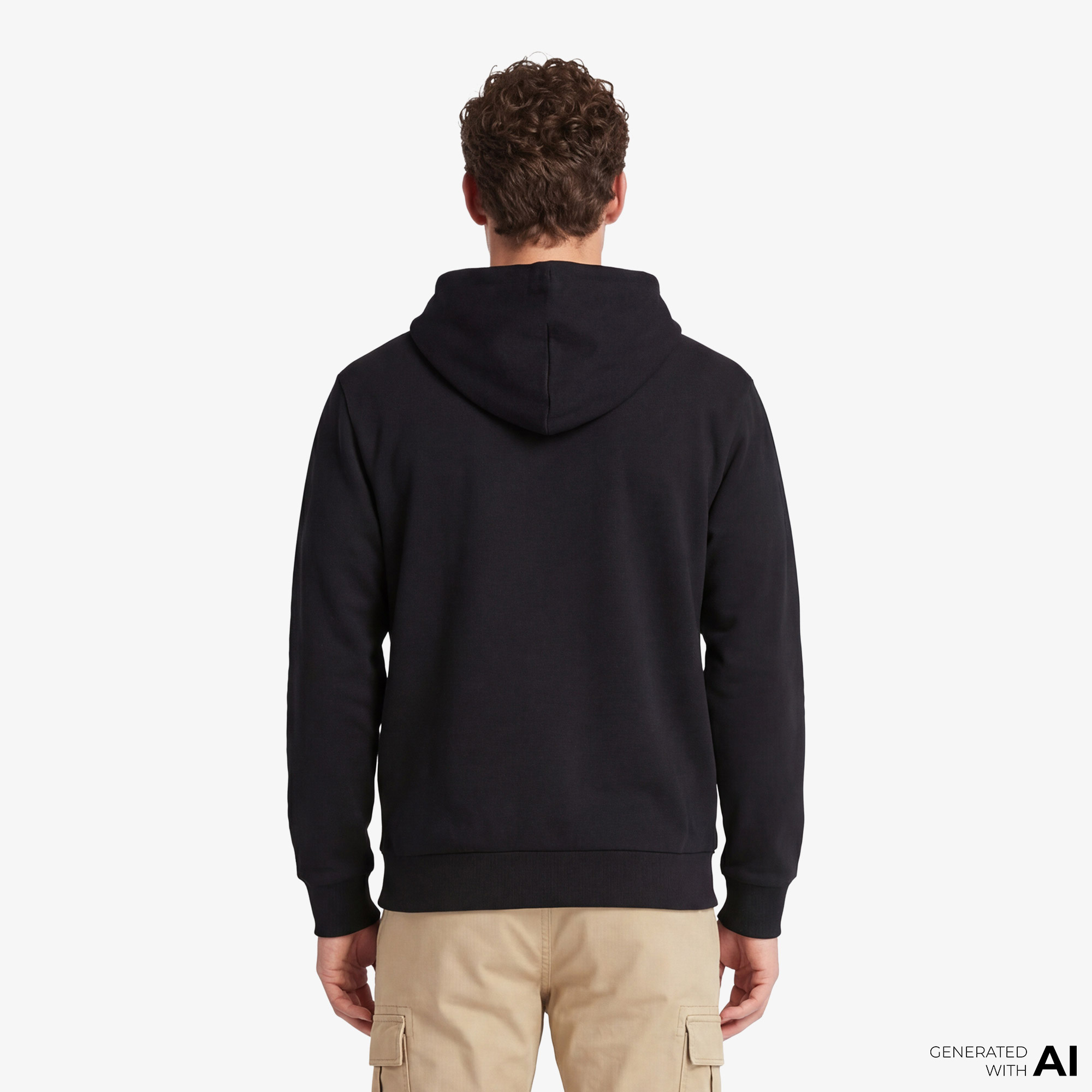 Timberland Silicon Badge Erkek Siyah Sweatshirt