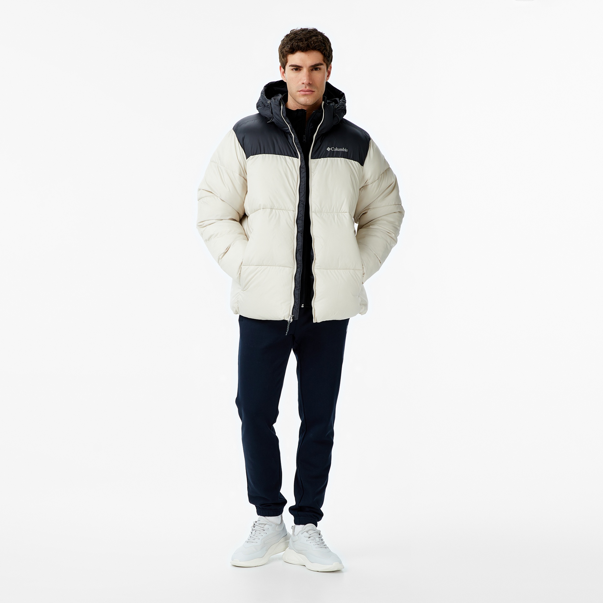 Columbia Puffect Erkek Kahverengi Mont