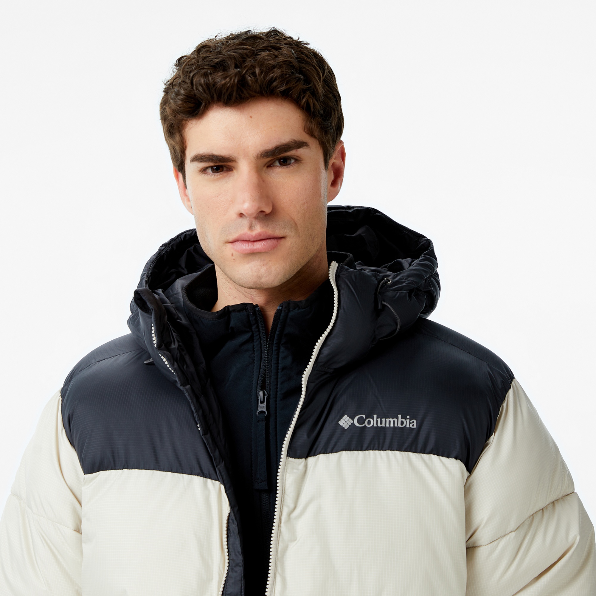 Columbia Puffect Erkek Kahverengi Mont