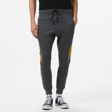  Story Of Angels Soa Yellow Paisley Dream Slim  Erkek Gri Pantolon