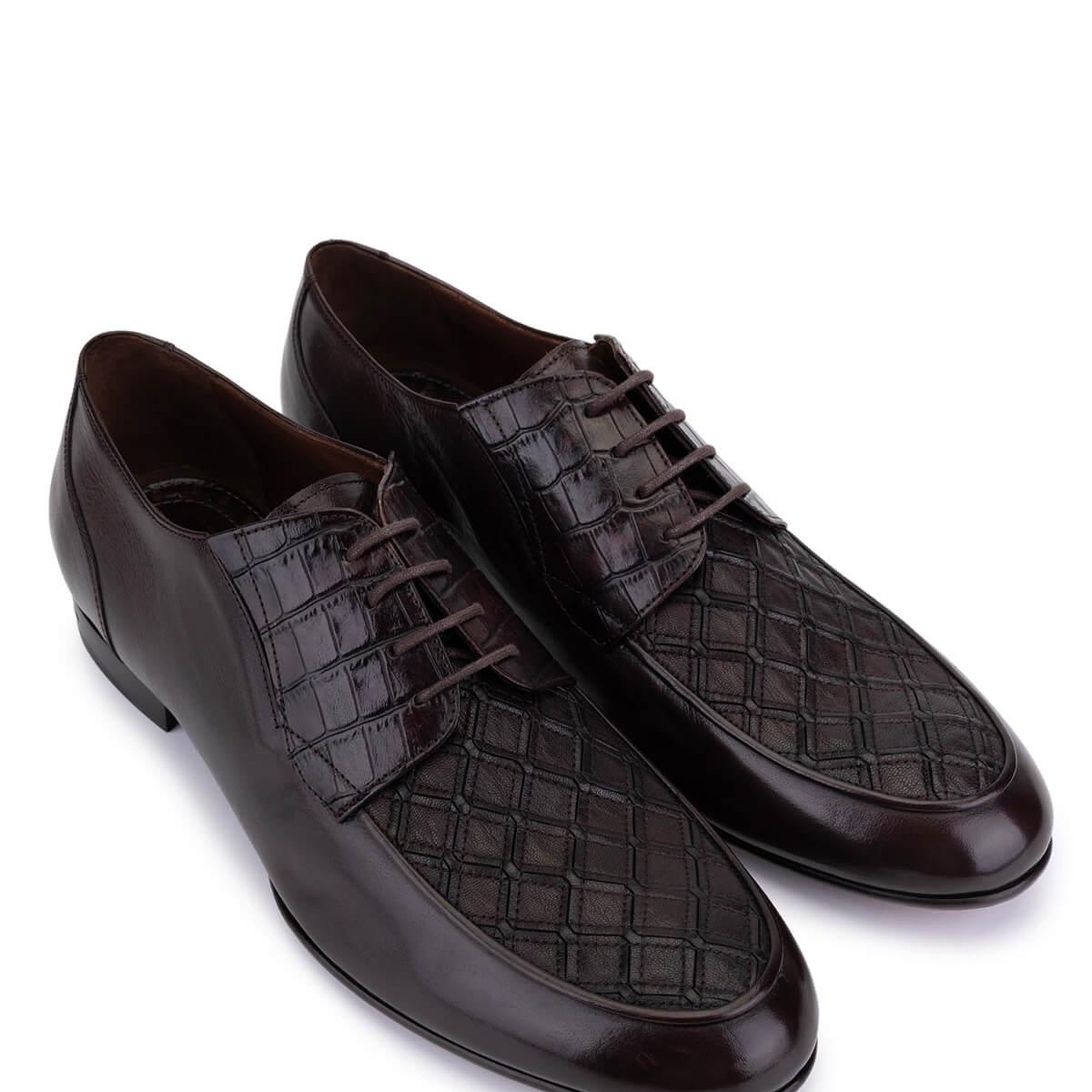 Tamer Tanca Erkek Hakiki Deri Kahverengi Klasik Ayakkabı