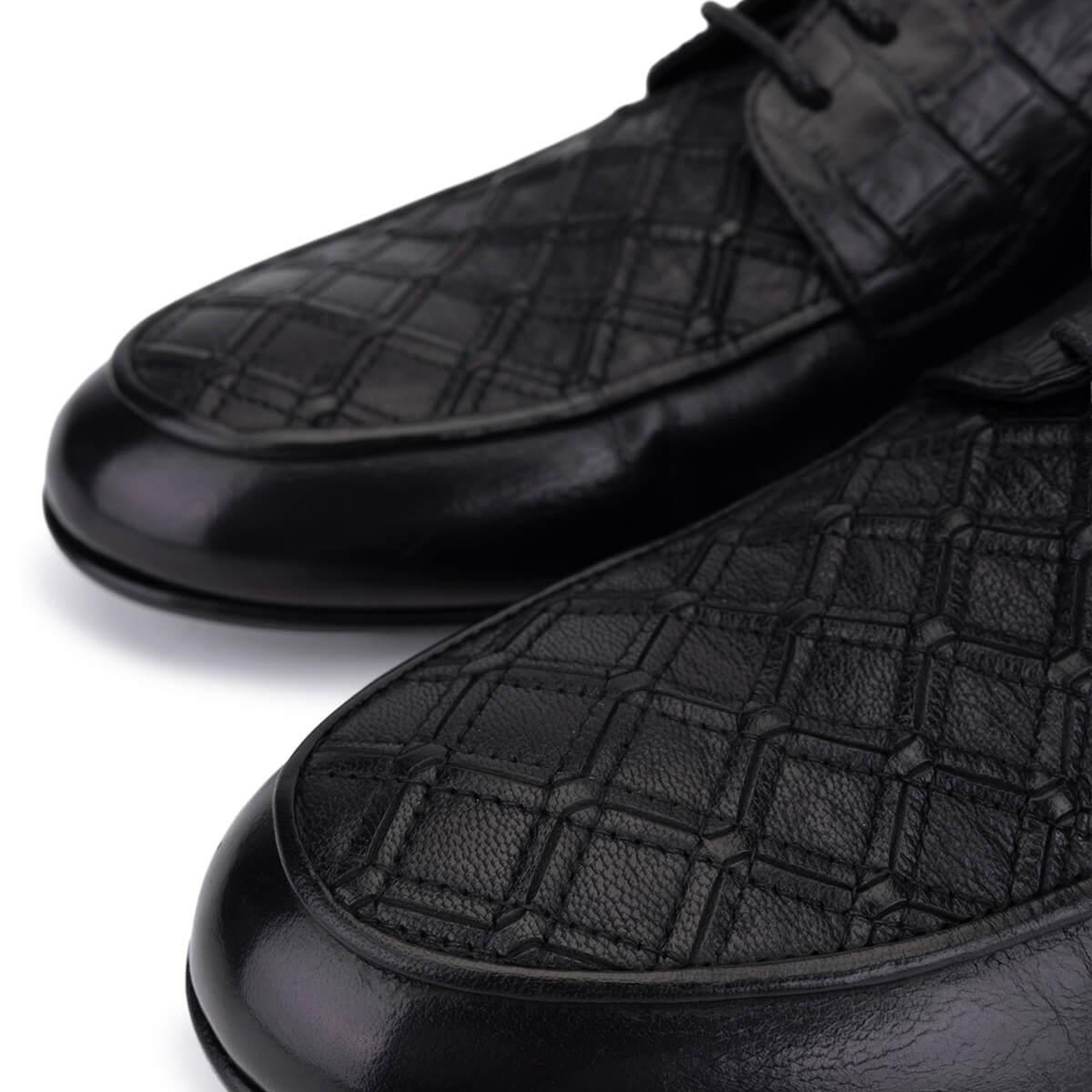 Tamer Tanca Erkek Hakiki Deri Siyah Klasik Ayakkabı