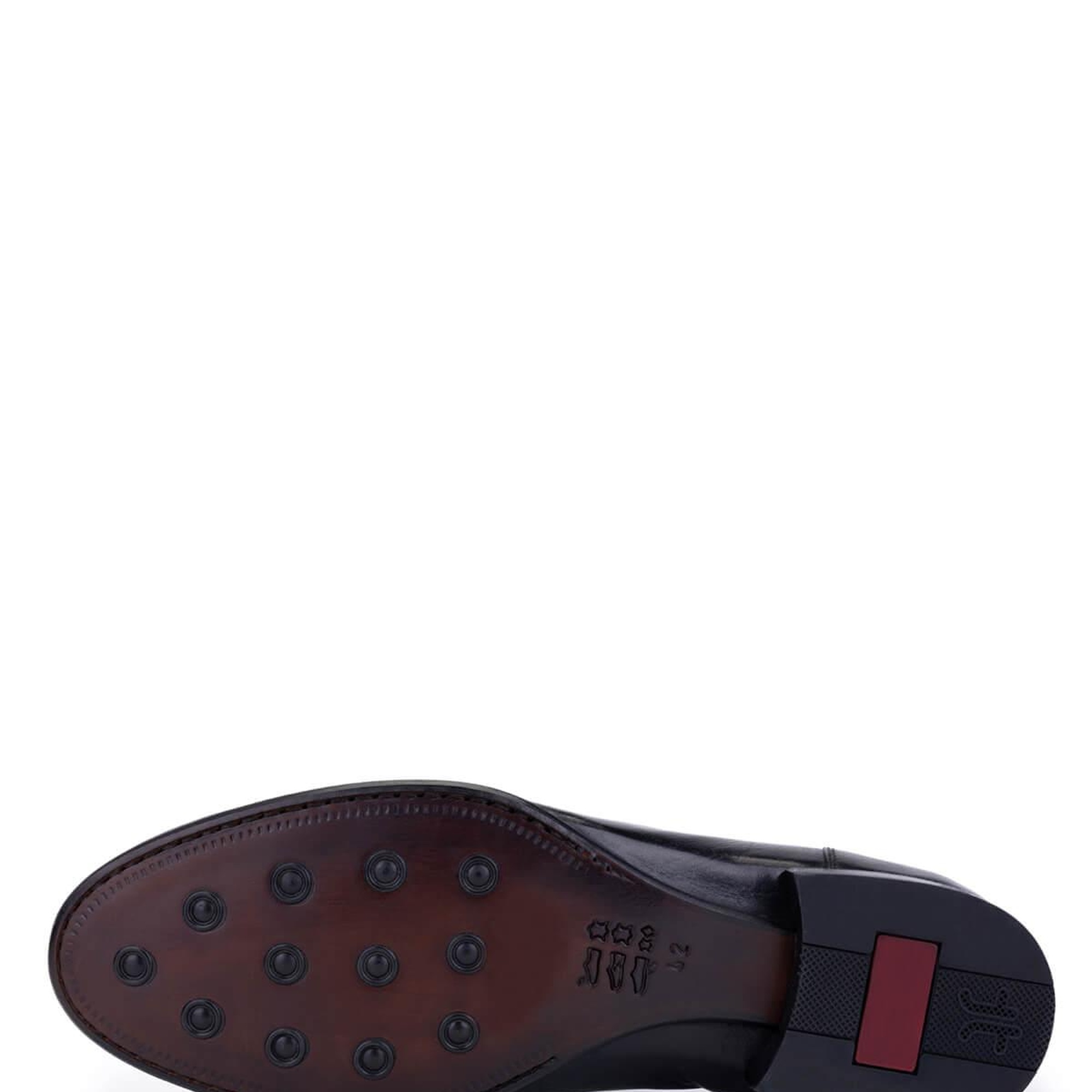 Tamer Tanca Erkek Hakiki Deri Siyah Klasik Ayakkabı