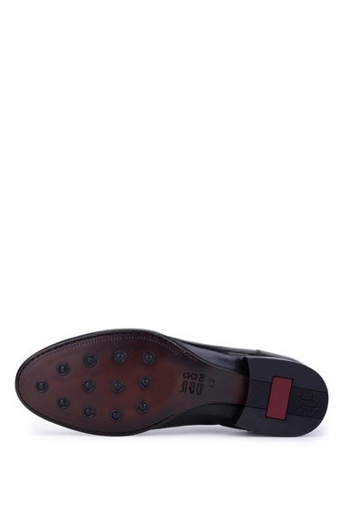  Tamer Tanca Erkek Hakiki Deri Siyah Klasik Ayakkabı