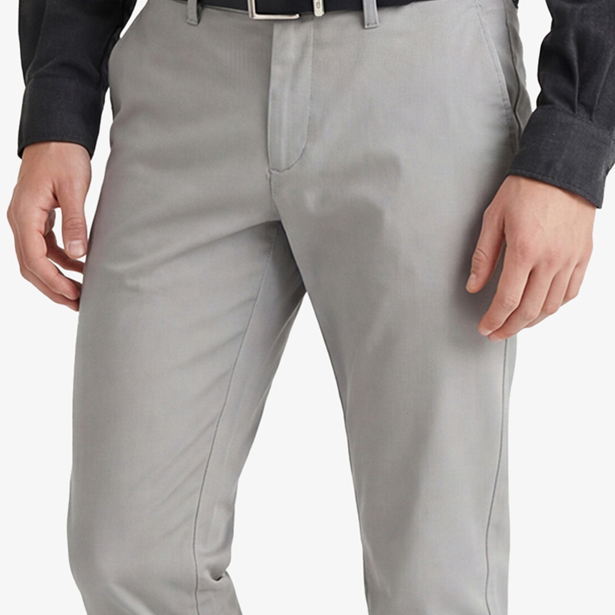 GANT Erkek Gri Slim Fit Pantolon
