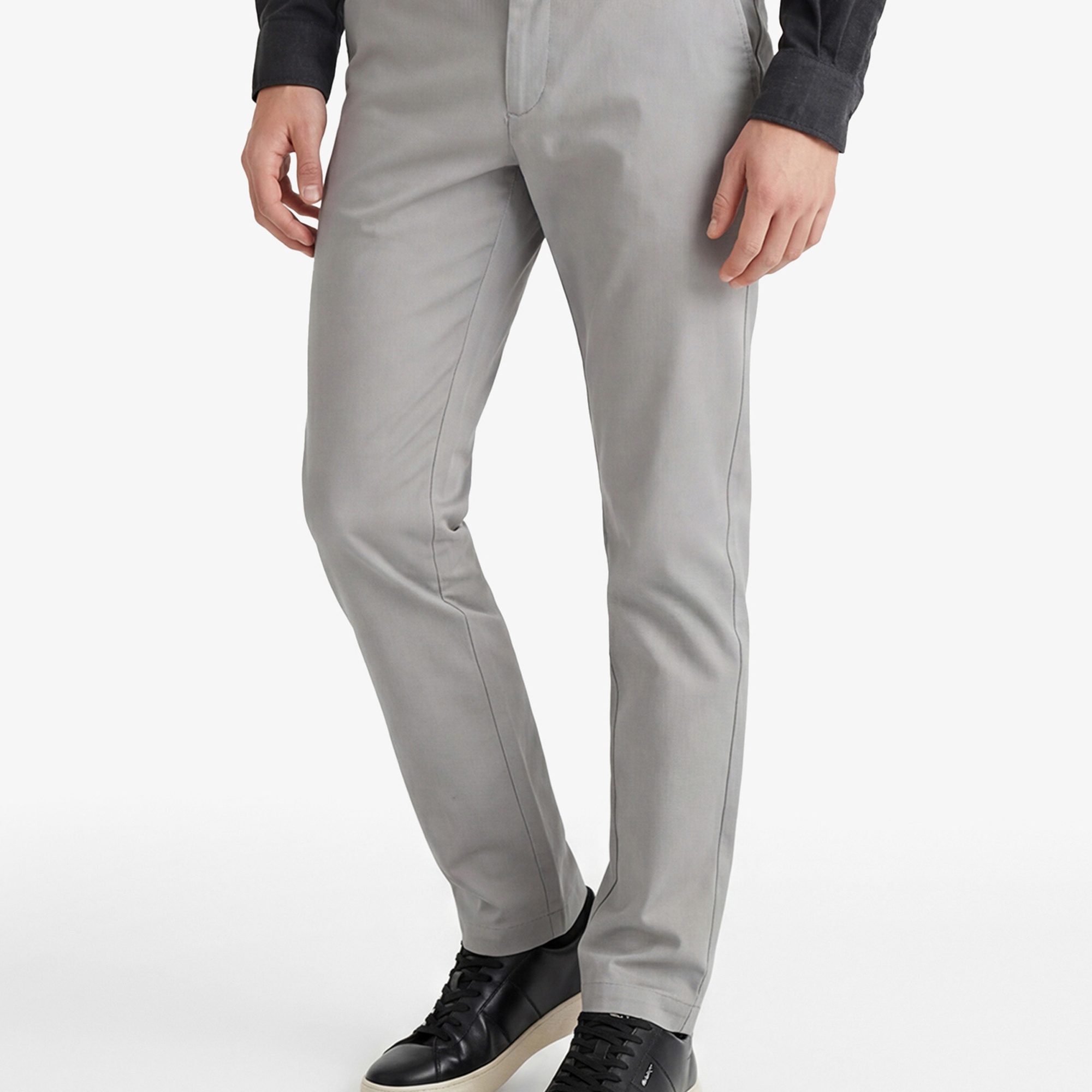 GANT Erkek Gri Slim Fit Pantolon