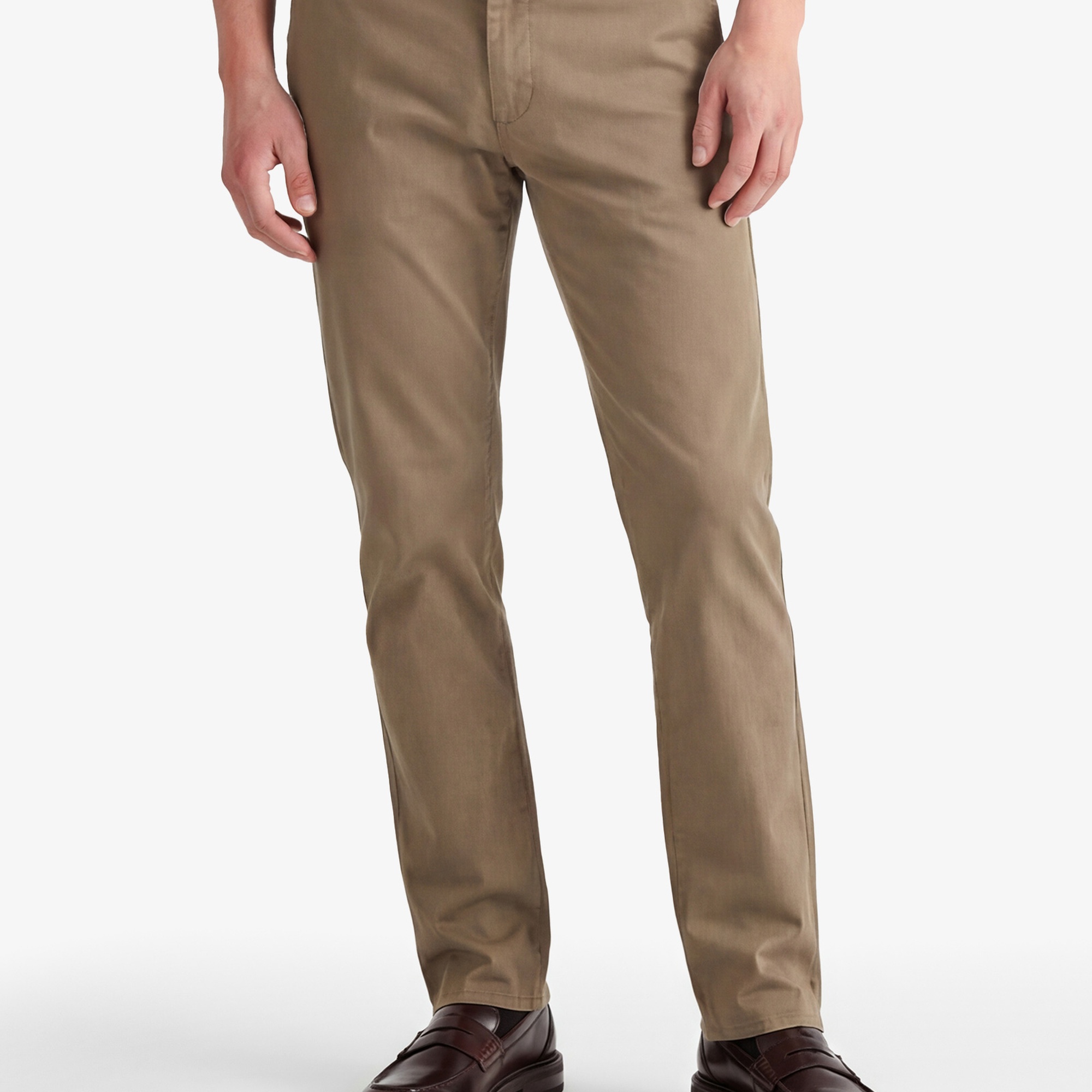 GANT Erkek Kahverengi Slim Fit Chino Pantolon