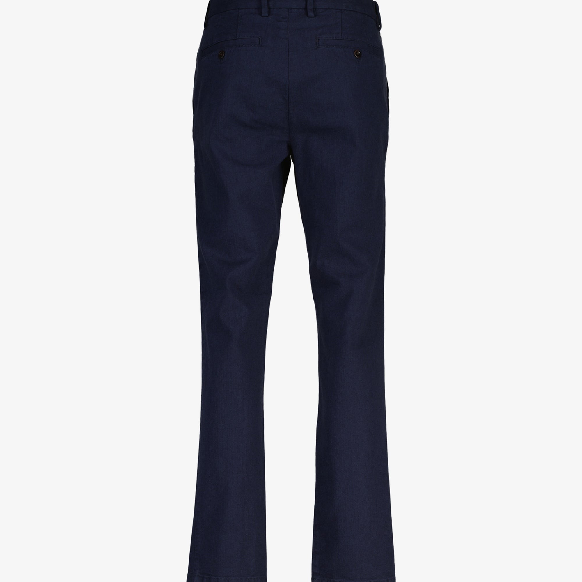 GANT Erkek Lacivert Slim Fit Casual Herringbone Pantolon