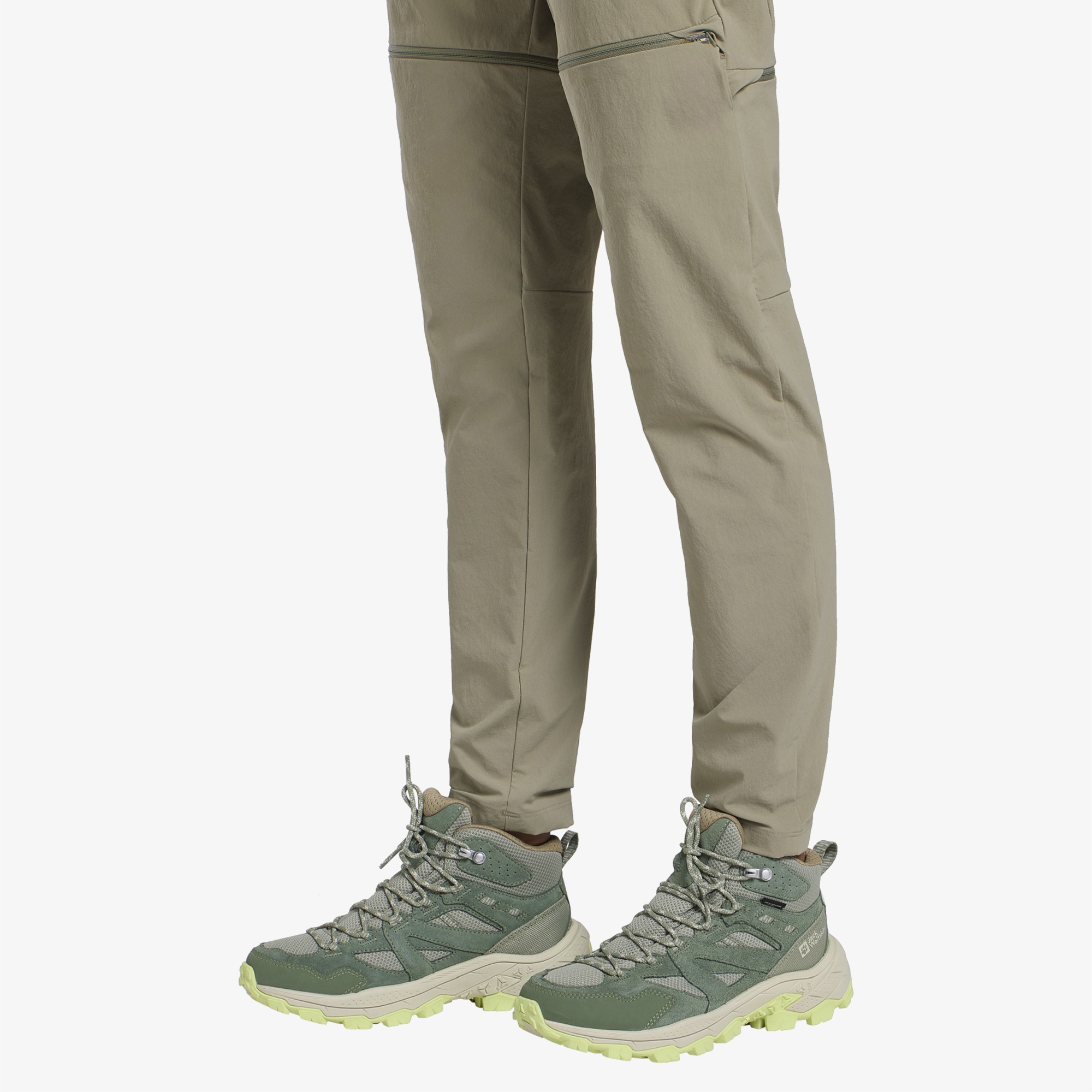 Jack Wolfskin Vojo Tour Texapore Mid Kadın Krem Outdoor Bot