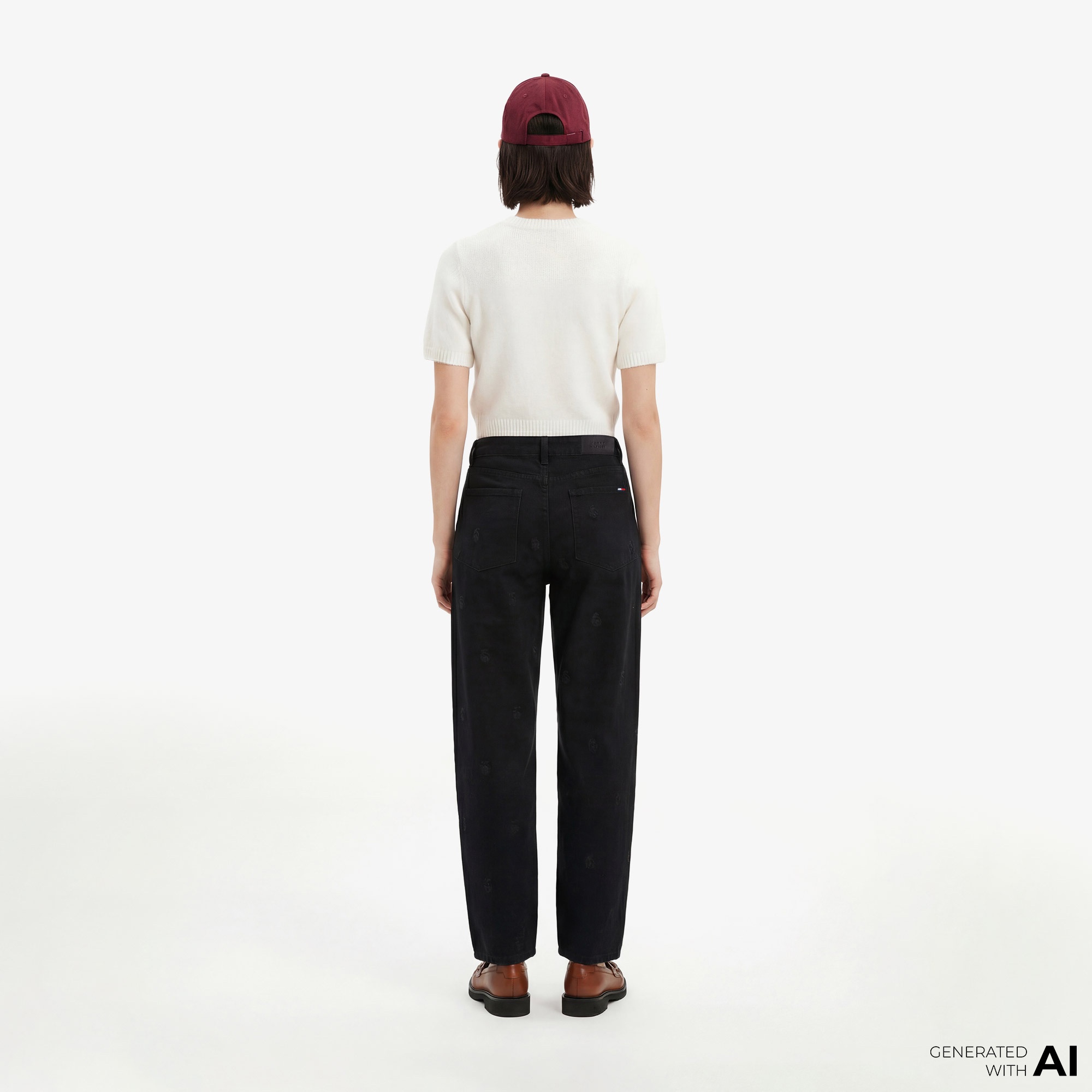 Tommy Hilfiger Essentials Black Kadın Siyah Jean