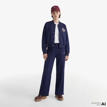  Tommy Hilfiger Varsity Hilfiger Kadın Lacivert Hırka