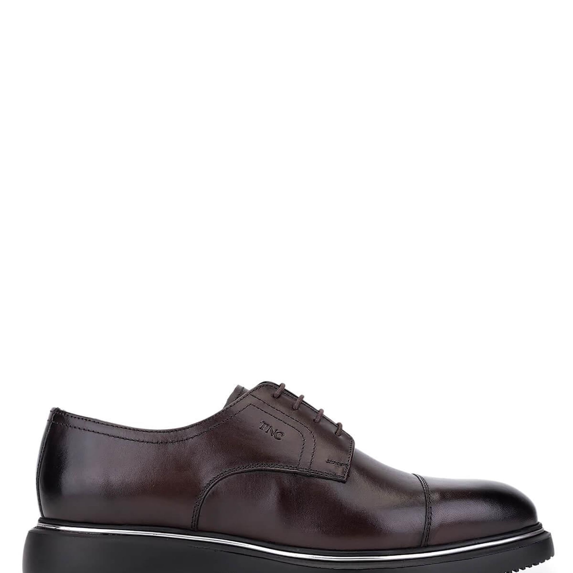 Tamer Tanca Erkek Hakiki Deri Kahverengi Klasik Ayakkabı