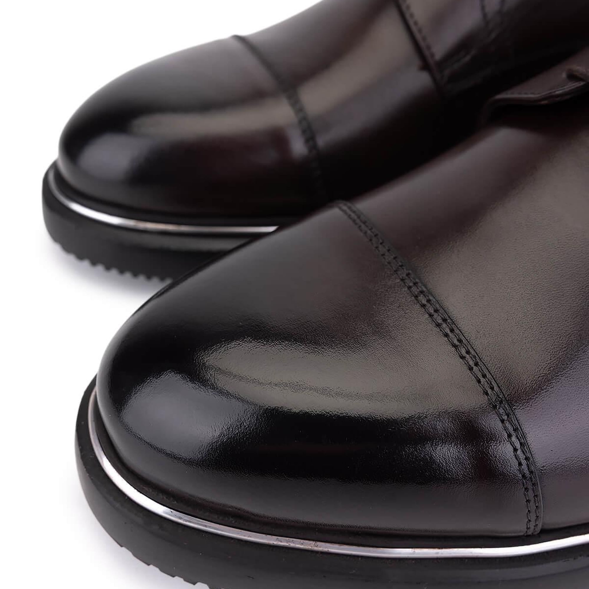 Tamer Tanca Erkek Hakiki Deri Kahverengi Klasik Ayakkabı