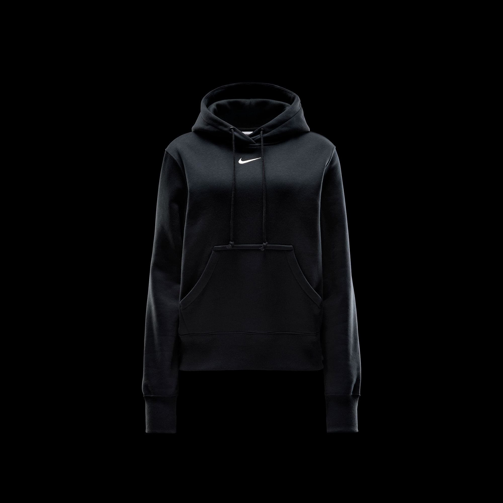 Nike Sportswear Phoenix Fleece Kadın Siyah Kapüşonlu Hoodie