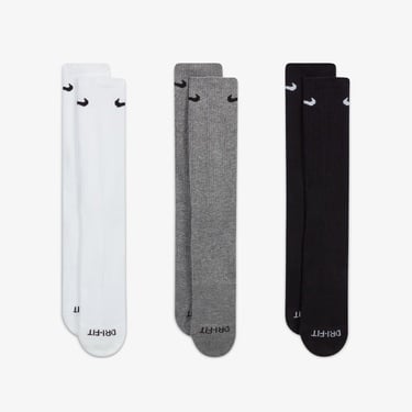  Nike Everyday Plus Cushioned Unisex Renkli 3'lü Çorap