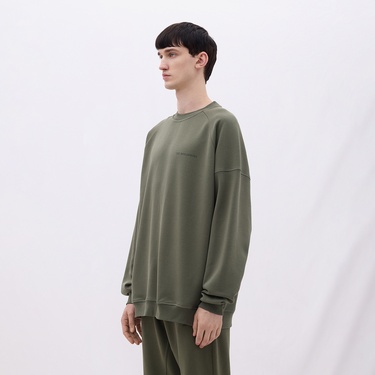  Les Benjamins Classics Erkek Yeşil Sweatshirt