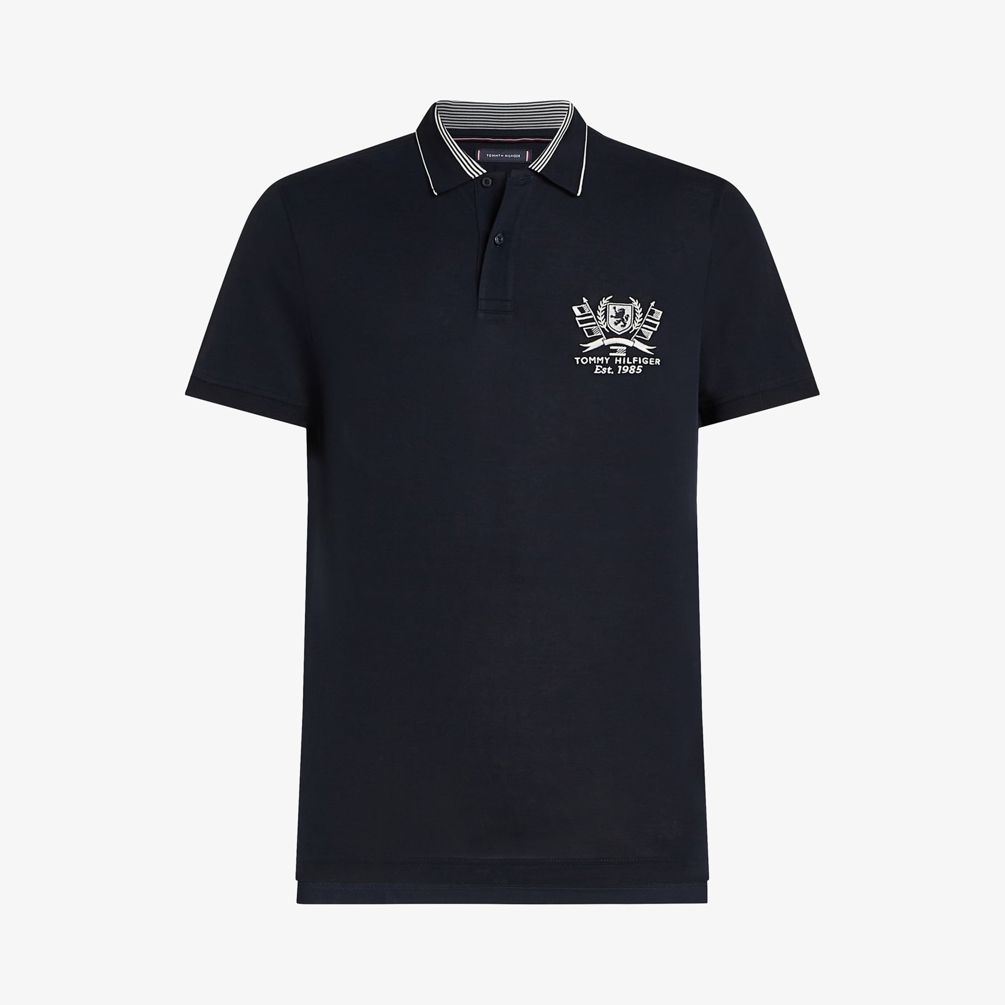  Tommy Hilfiger Icon Regular Erkek Lacivert Polo Yaka T-Shirt