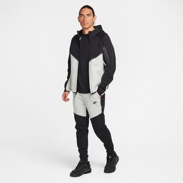  Nike Tech Fleece Erkek Gri Kapüşonlu Hoodie