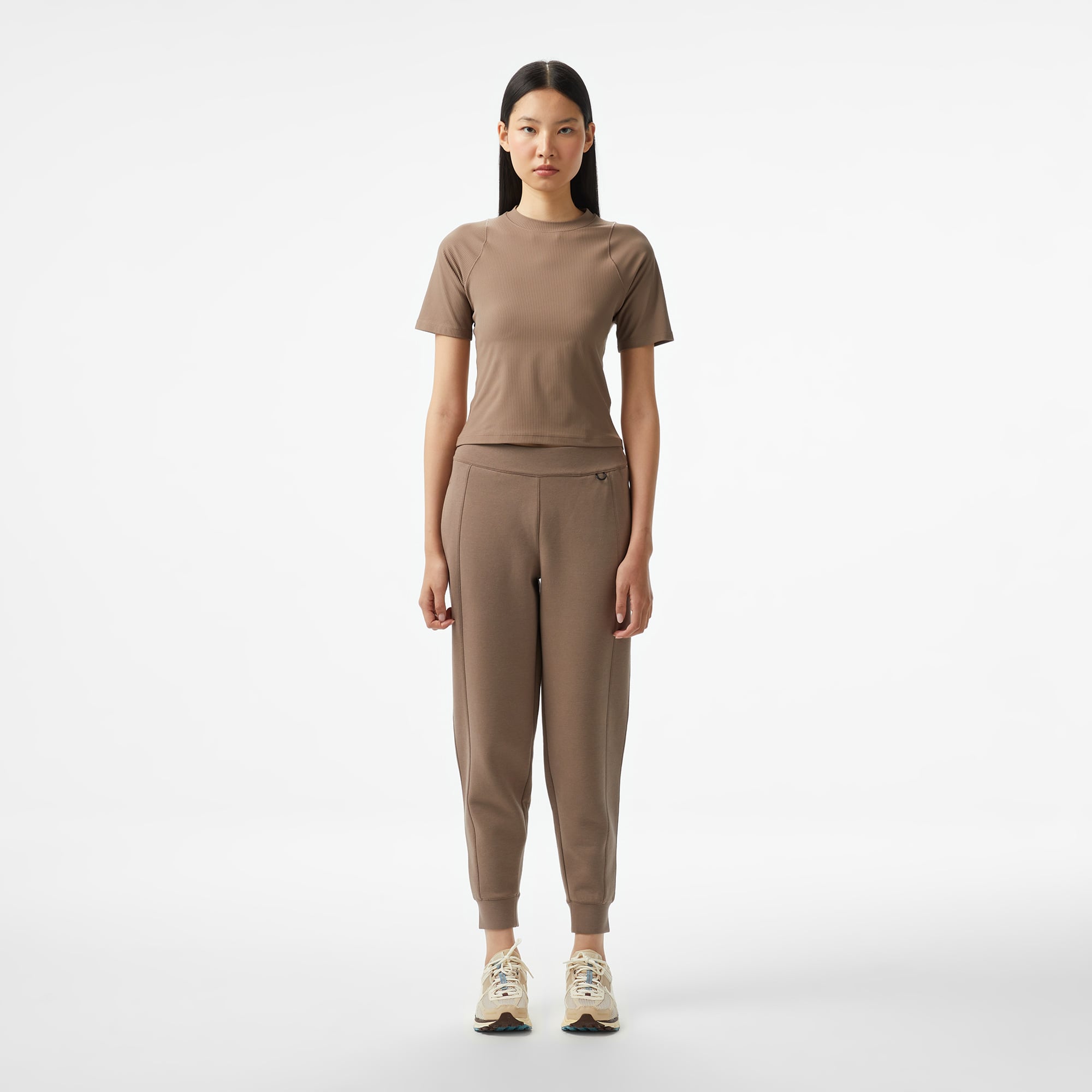  Nike Dri-Fit Jogger Kadın Kahverengi Eşofman Altı