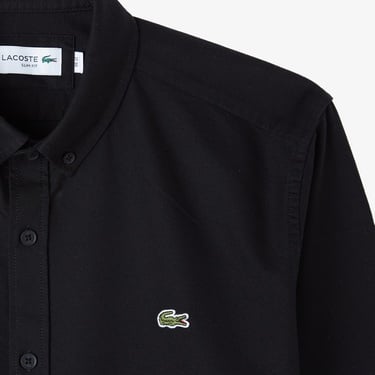  Lacoste Erkek Slim Fit Siyah Gömlek