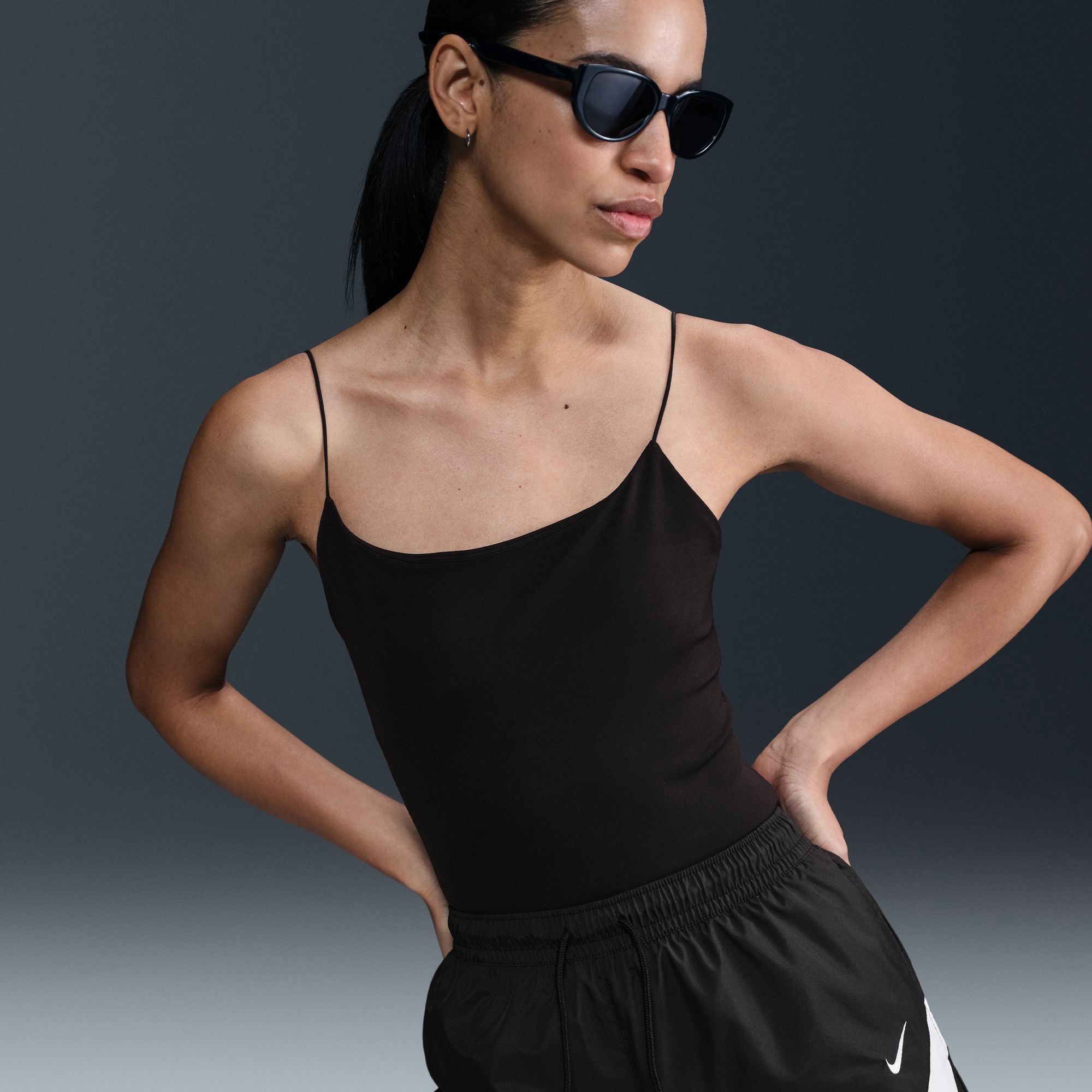 Nike Sportswear Classic Woven 13 cm Kadın Siyah Şort