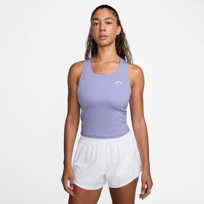  Nike Trail Dri-Fit Kadın Mor Kolsuz T-Shirt