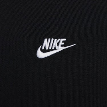  Nike Club Fleece Erkek Siyah Hoodie