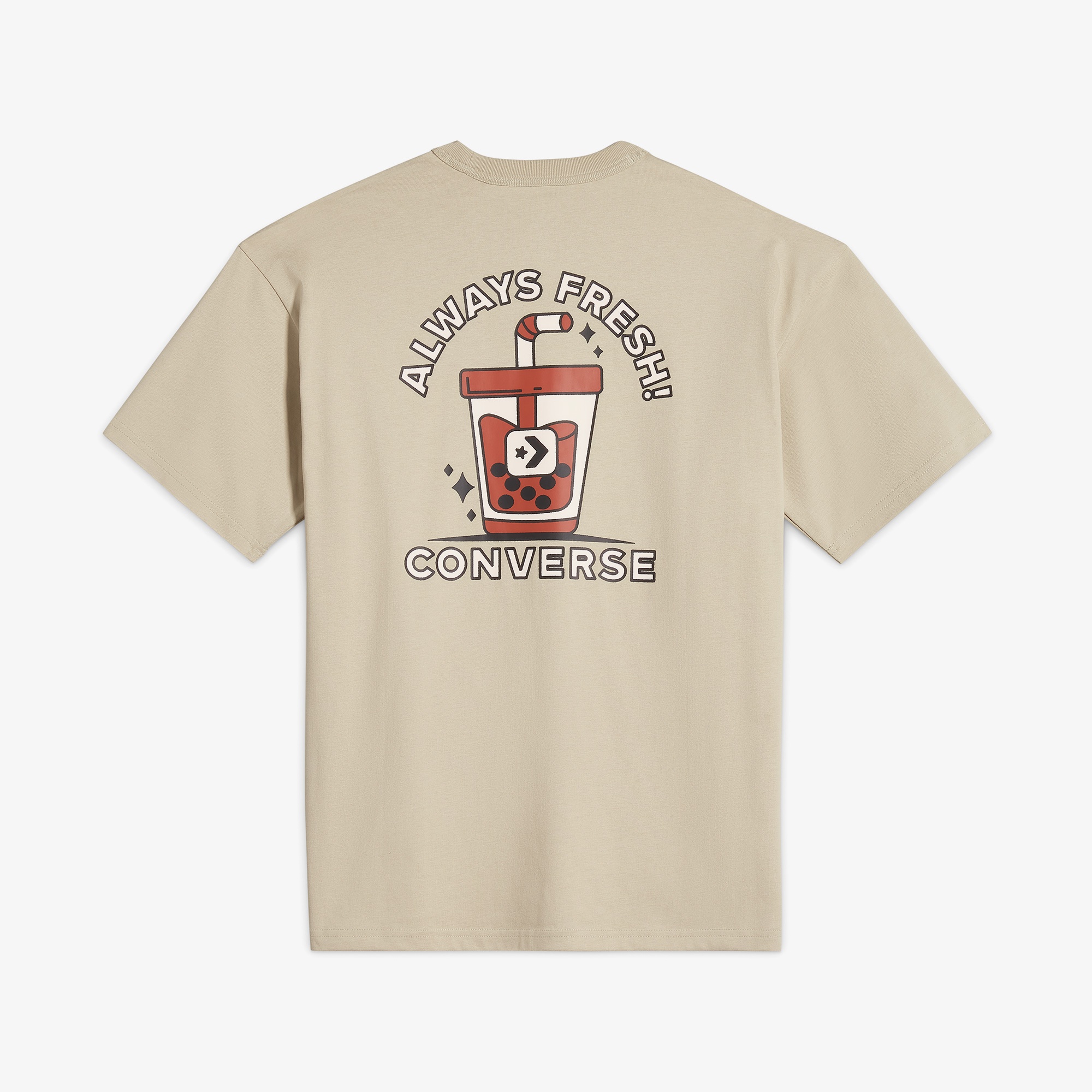 Converse Erkek Bej T-Shirt