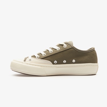  Lacoste Backcourt Erkek Haki Sneaker
