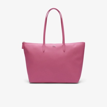  Lacoste Large L.12.12 Kadın Pembe Omuz Çantası