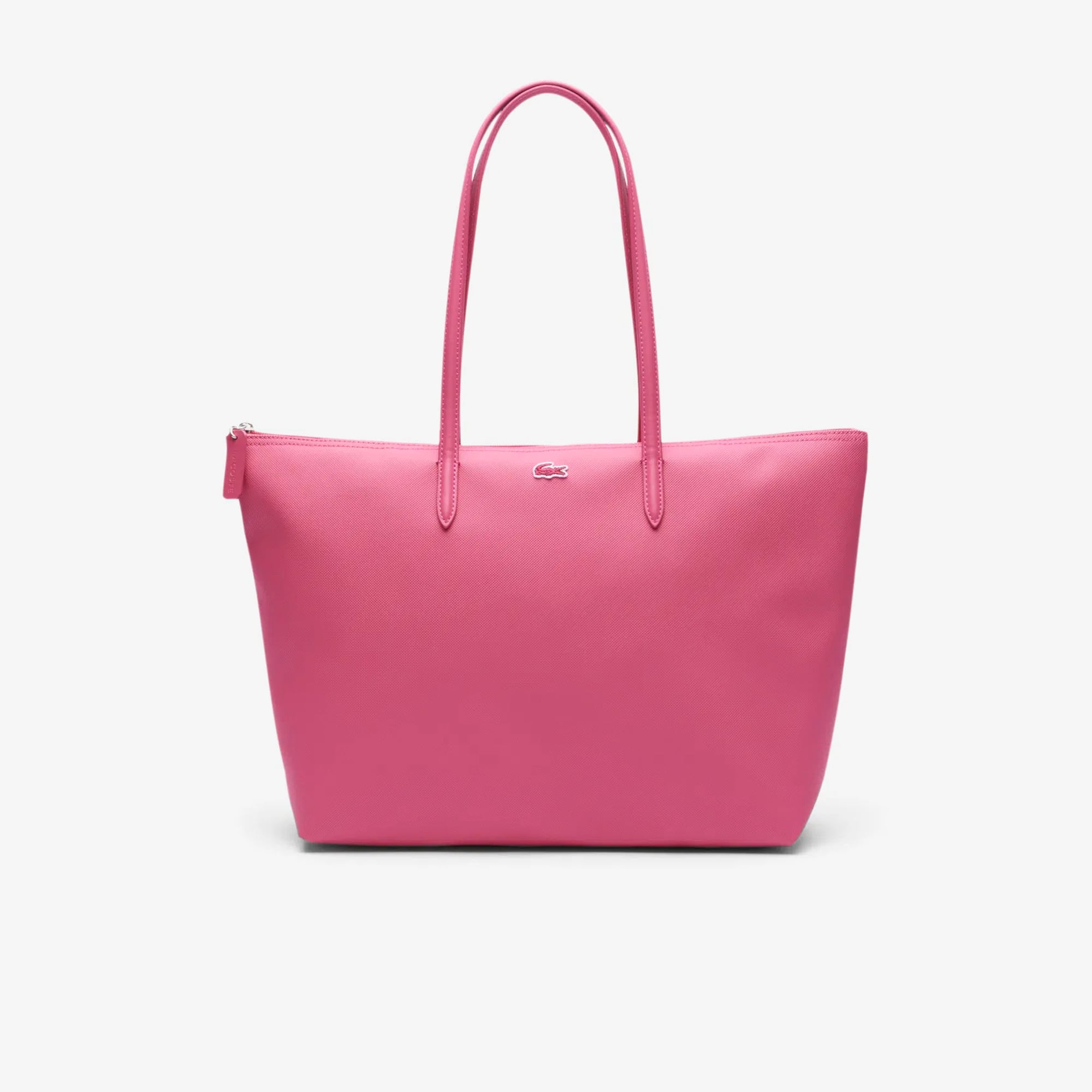  Lacoste Large L.12.12 Kadın Pembe Omuz Çantası