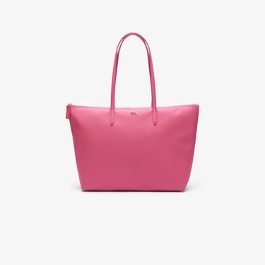  Lacoste Large L.12.12 Kadın Pembe Omuz Çantası