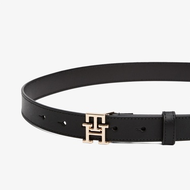 Tommy Hilfiger Modern 2.5 Kadın Siyah Kemer