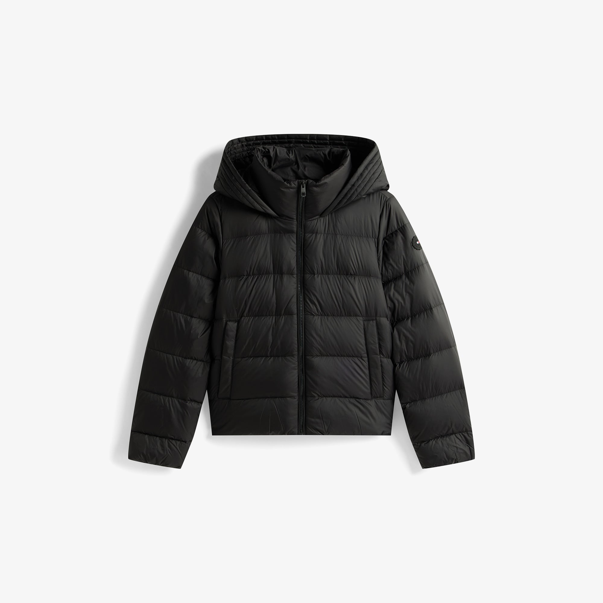 Tommy Hilfiger Down Casual Kadın Puffer Siyah Mont
